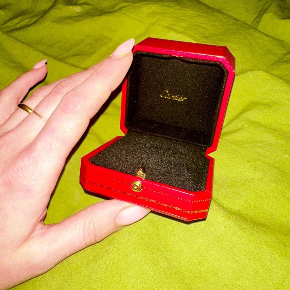 Authentic* Cartier Ring Box and Gift Box - NWT